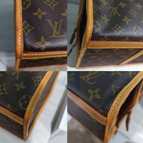 Authentic Louis Vuitton Sac Chien 50 Dog Carrier Monogram Pet Carrier Travel Bag - Picture 16 of 16